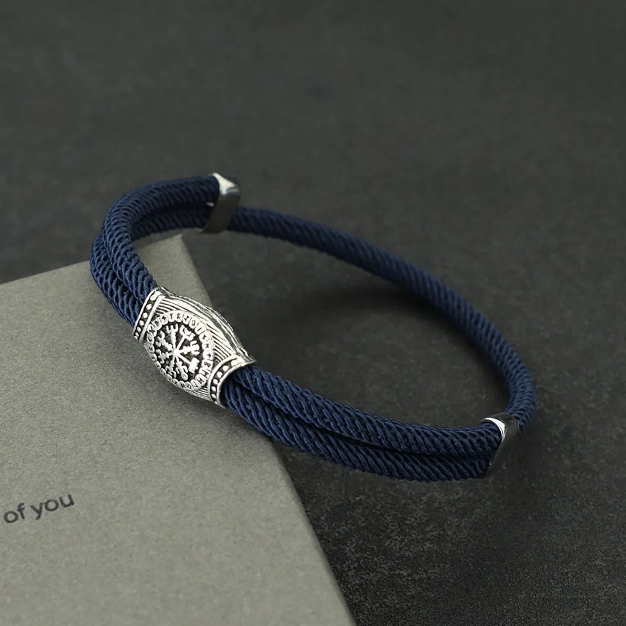 Adjustable Rope Viking Bracelet for Men