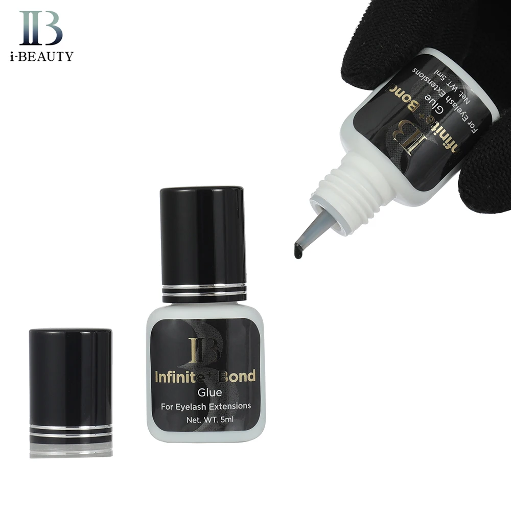 Original IB Lash Glue SUPER PLUS/HYPER BOND/MASTER I-Beauty Eyelash Extension Adhesive Long Lasting Fast Dry Korean Glue 2