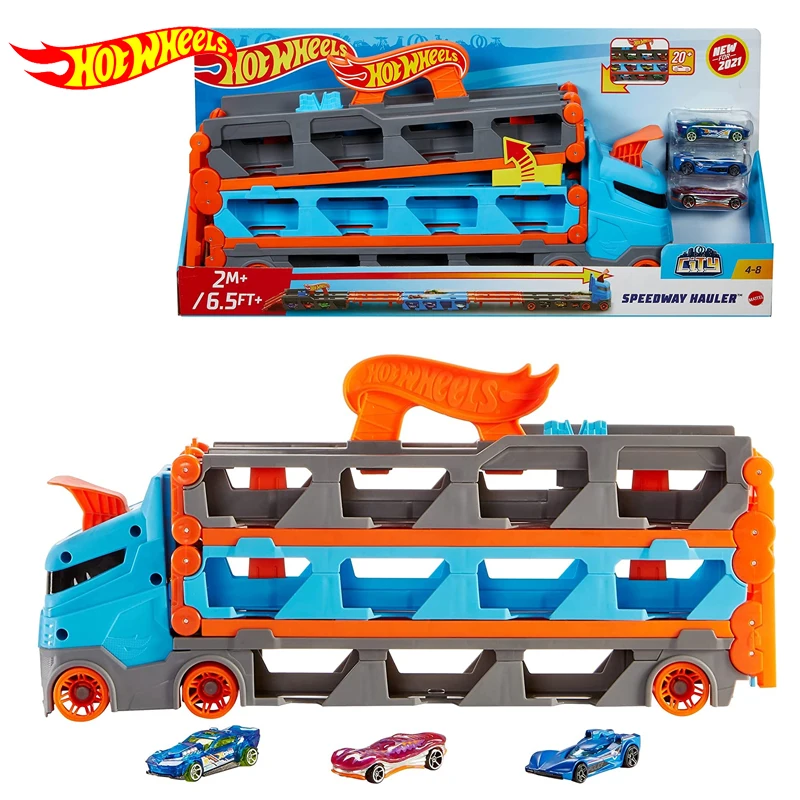 

Оригинальная гоночная дорожка Hot Wheels для мальчиков, детская игрушка, подарок на день рождения