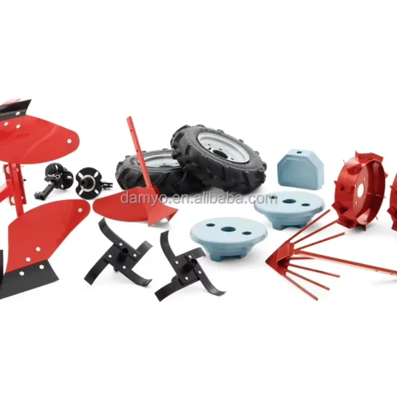 آلة حراثة زراعية صغيرة بنزين 4 أشواط متعددة الوظائ...