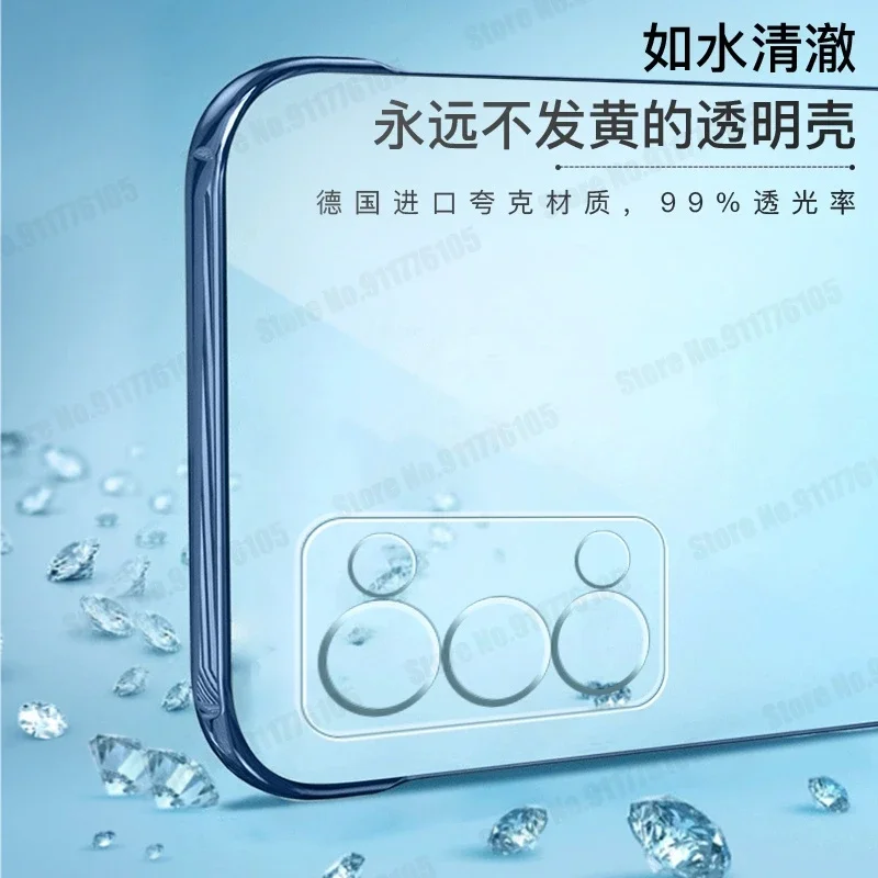 Ultra Thin HD Transparent Frameless Protective Phone Case