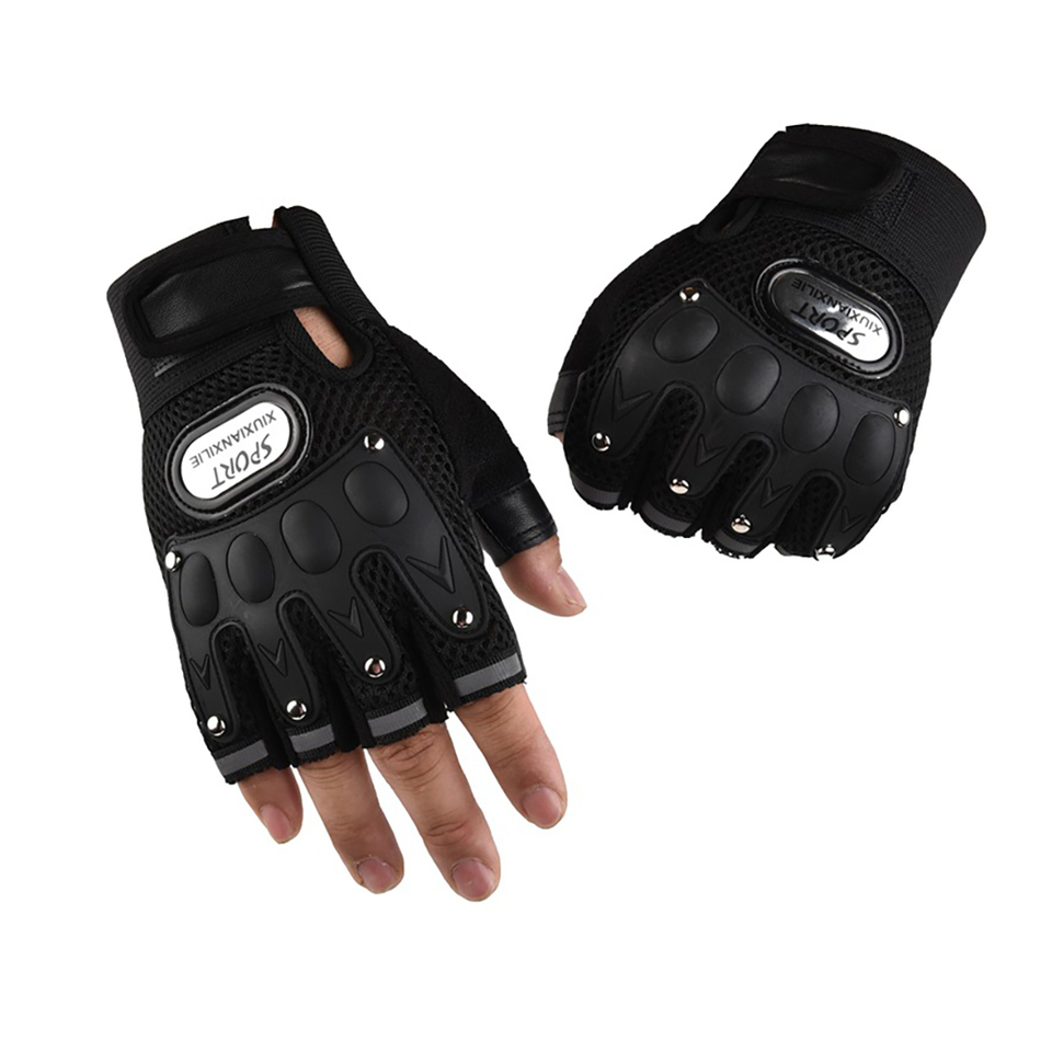 Men's  gloves cycling sports leakage finger special forces mountaineering outdoor mesh non-slip wear-resistant