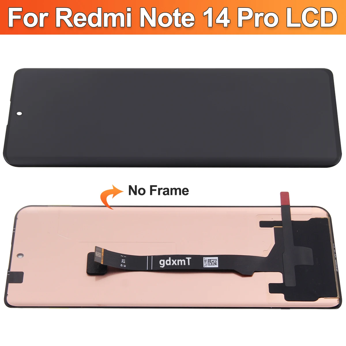 For Xiaomi Redmi Note 14 Pro+ 5G LCD Display Touch Screen
