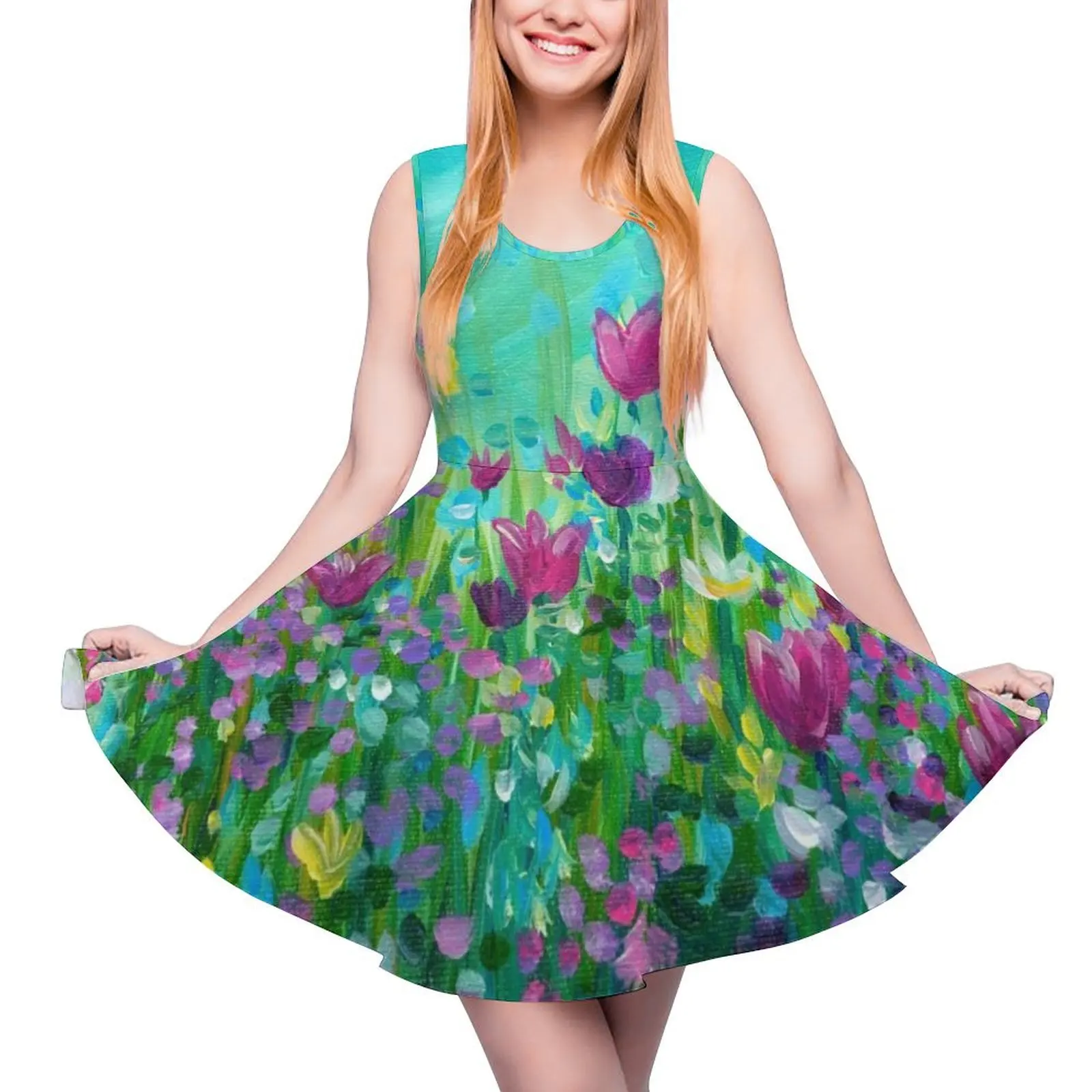 

Hopes and Dreams Round Neck Dress Womens dresses Woman clothes