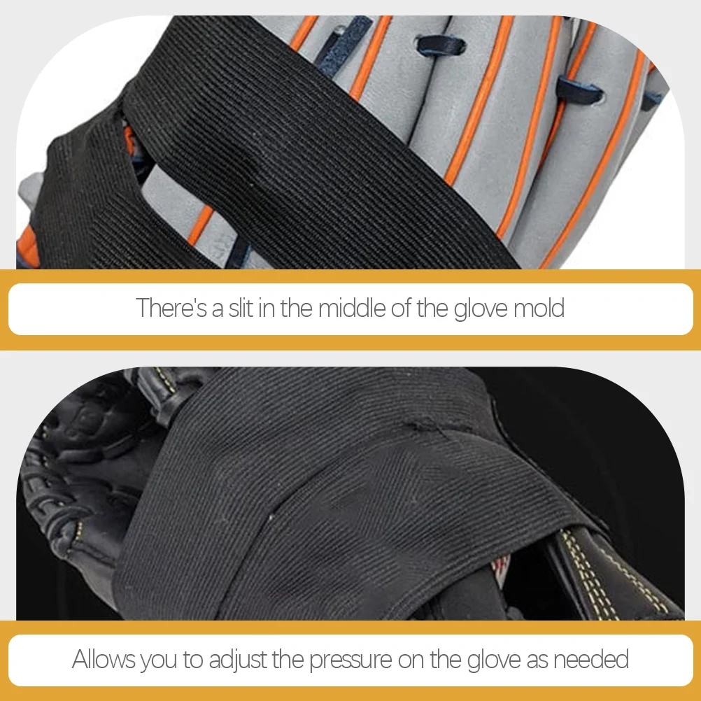 2 Pcs Baseball Glove Strap Reusable Gloves Band Gift Wrapping Polyester Catcher Protector Man for Men