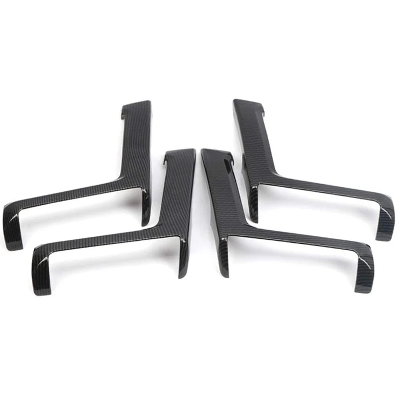 For 4Runner 2010-2019 Car Accessories Door Side Armrest Strip Cover Trim ABS 4PCS |