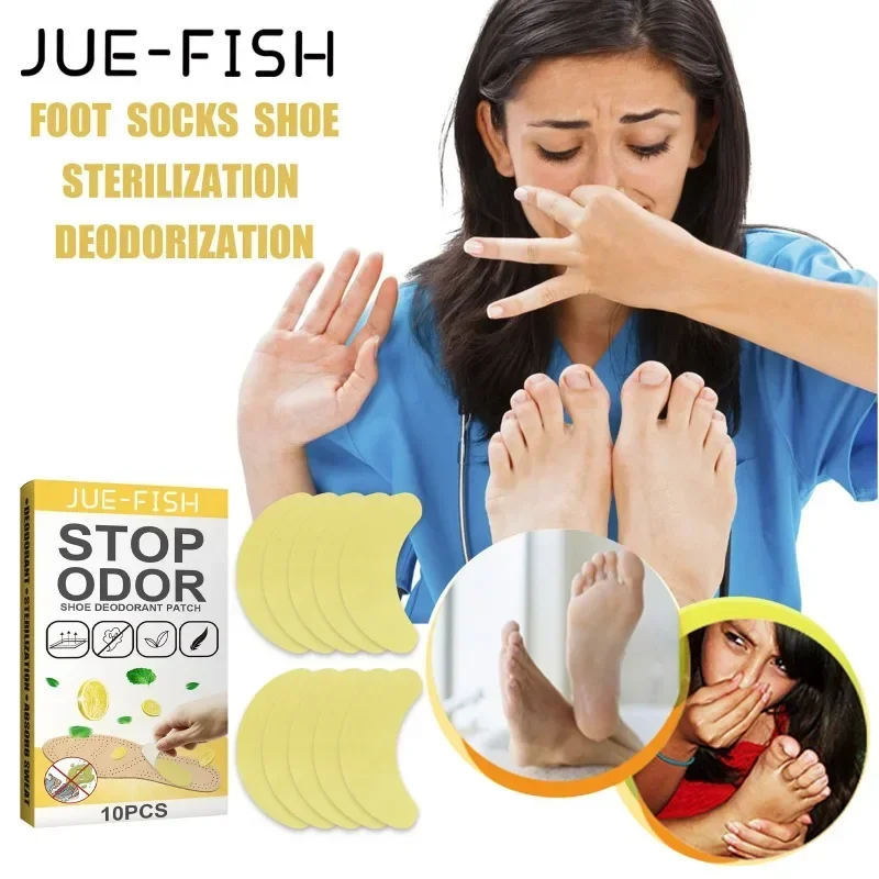 Shoes Odor Remover sports sneaker Deodorant Patch sweat Athlete's Foot Insole Stickers Antibacterial Antiperspirant Foot Care