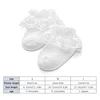 White Lace Ruffle Socks Girls Princess Dancing Sock Hollow Breathable Kids Summer Cotton Sock Soft Comfortable Children Footwear 5