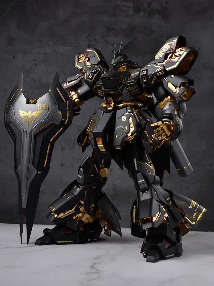 DABAN MG 1/100 Model MSN-04 SAZABI Ver .KA Black Special Coating