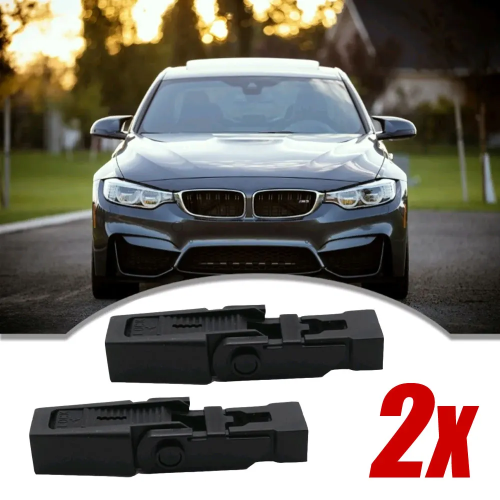

2Pcs Car Front Windshield Wiper Arm Lock Clip Fixing Retaining Clips Wear Parts for BMW 5 Series E39 520i 523i 525i 1996-2004