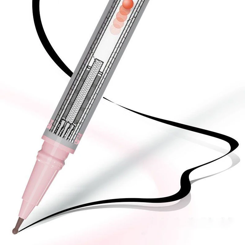 Face Fake Freckles Pen Natural Lifelike Fake Freckle Makeup Round Head Pen Waterproof Sweat-Proof Face Dot Mole Liquid