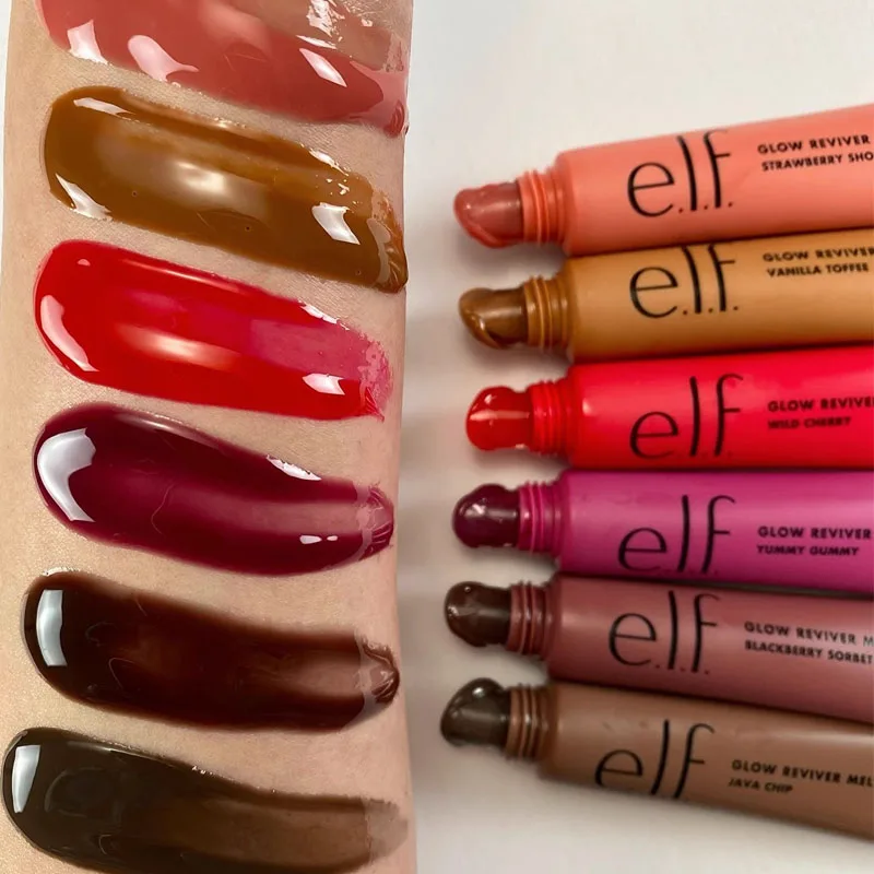 Elf Tinted Lip Balm Moisturizing Lasting Waterproof Lip Care Non-Stick Cup Smooth Texture Daily Makeup Lip Gloss for Women INS Sc862430ec5c24cf295a742a2ba9140beF