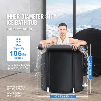 Portable Ice Bath Tub – Cold Plunge Therapy for Recovery 2