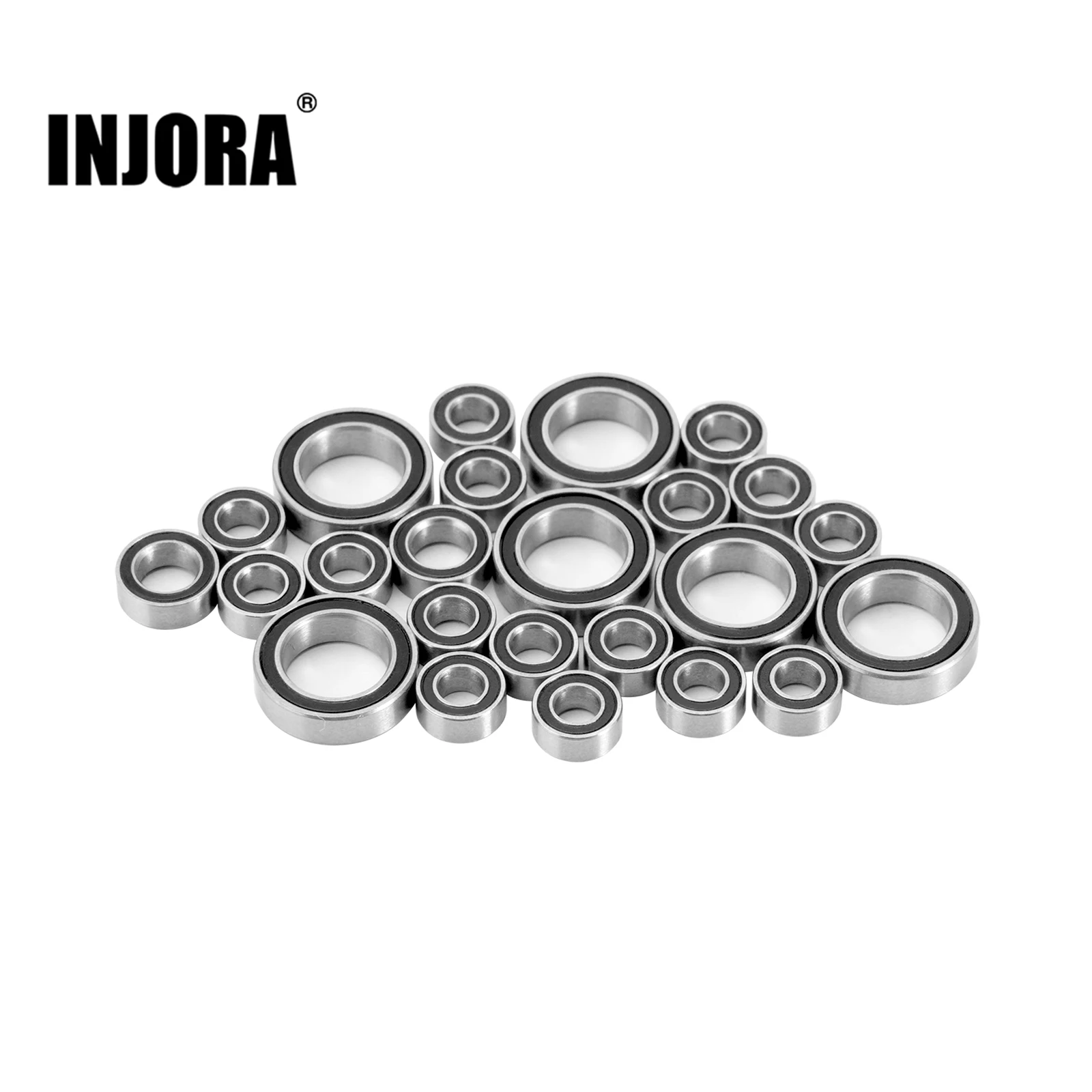 24PCS Sealed Bearing Kit For 1/24 FMS FCX24 Power Wagon RC