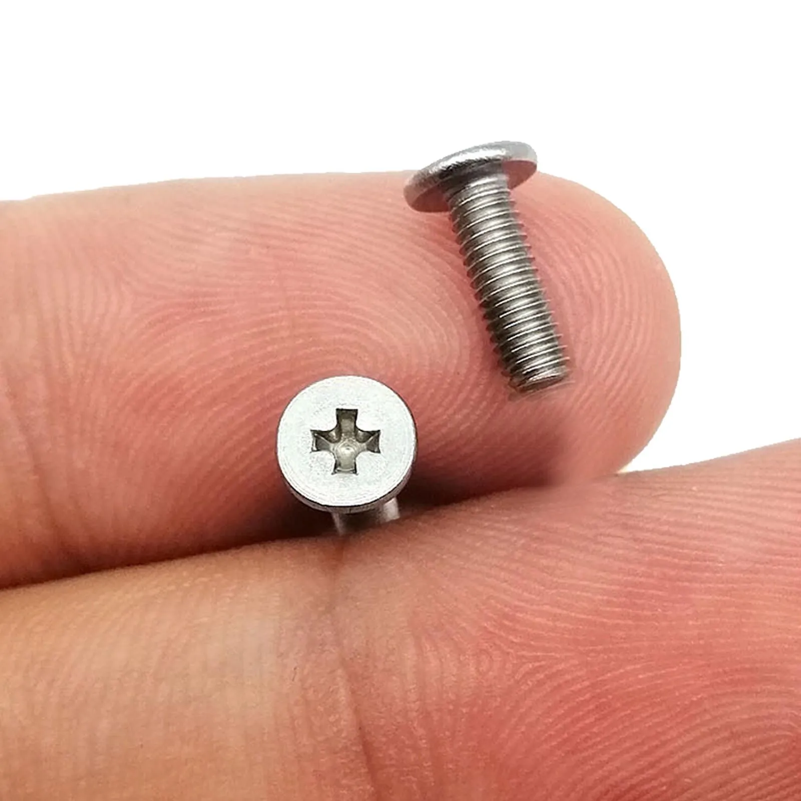 800pcs M2 M2.5 M3 스틸 필립스 얇은 플랫 웨이퍼 헤드 나사 볼트 구색 키트 세트 박스 노트북 컴퓨터 전자 제품