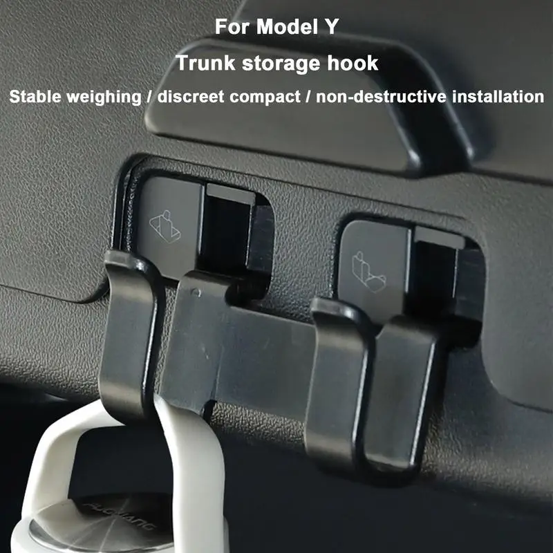 Car Rear Trunk Hook For Tesla Model Y Front Trunk Hook Holding Clips