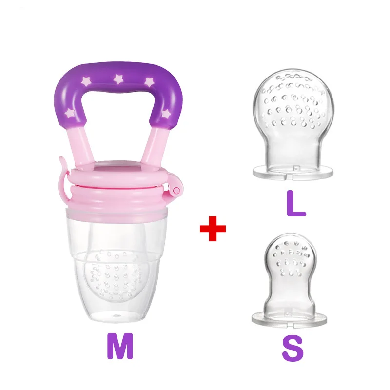 Baby Nipple Fresh Food Fruit Milk Feeding Bottles Nibbler Learn Feeding Baby Accessories Teething Pacifier For New Born 2