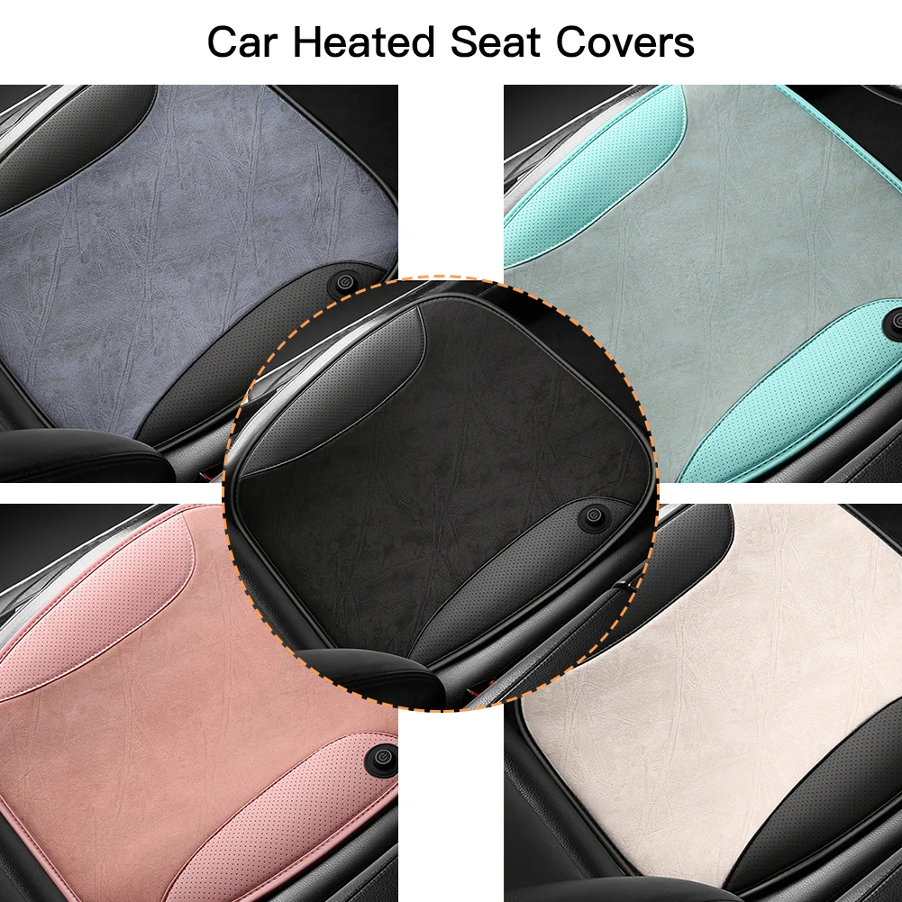 Usb Heated Seat Cushion For Car, 5v Electric Heating Pad Nonslip Chair  Heater Cover Pad, Winter Warm