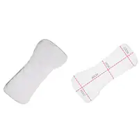 Washable Adult Diaper Bed Pads Four-Layer Washable Nappy Foldable Water Absorption Diaper Reusable Incontinence Ostomy 2
