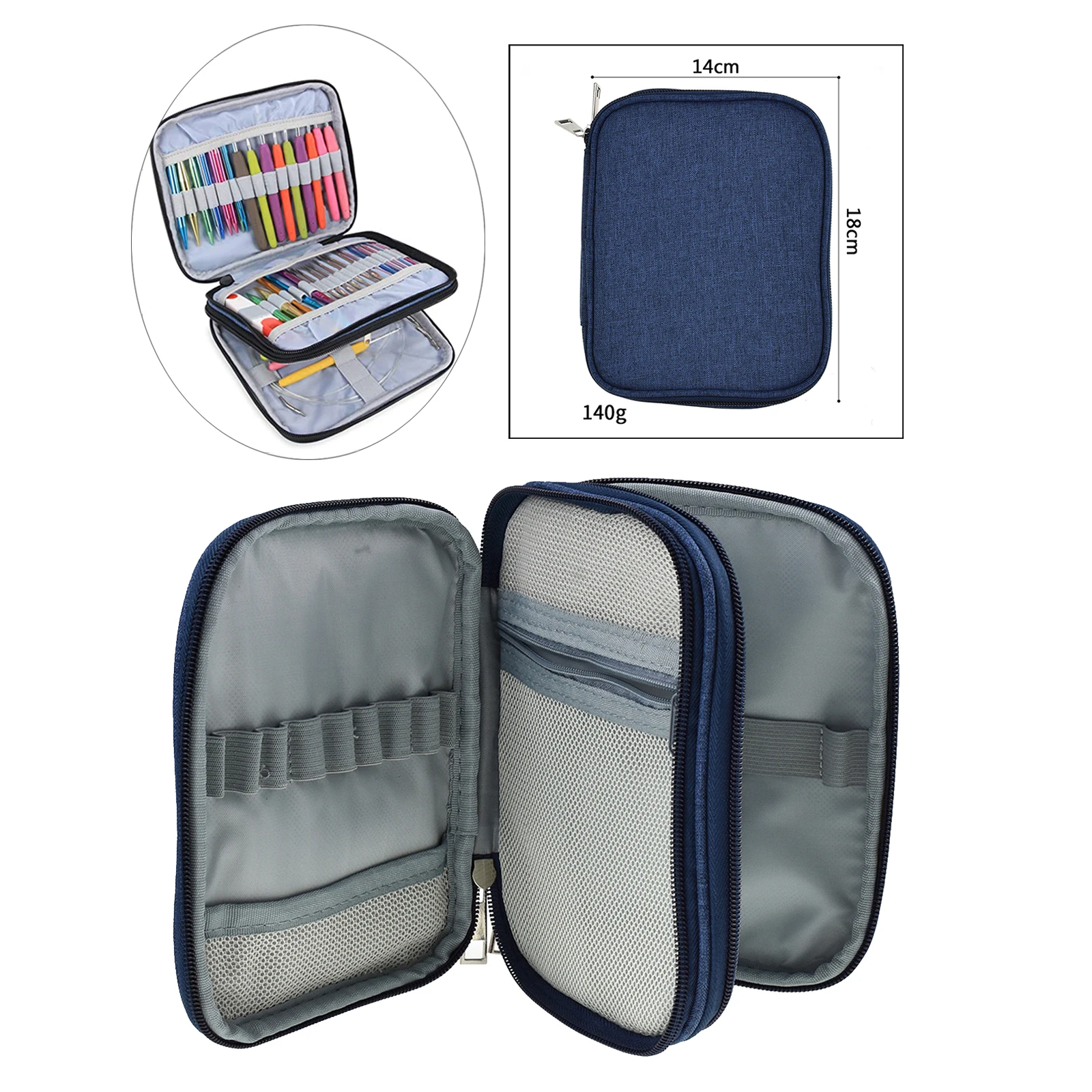 Astuccio porta uncinetti Mary Maxim da - Organizer e