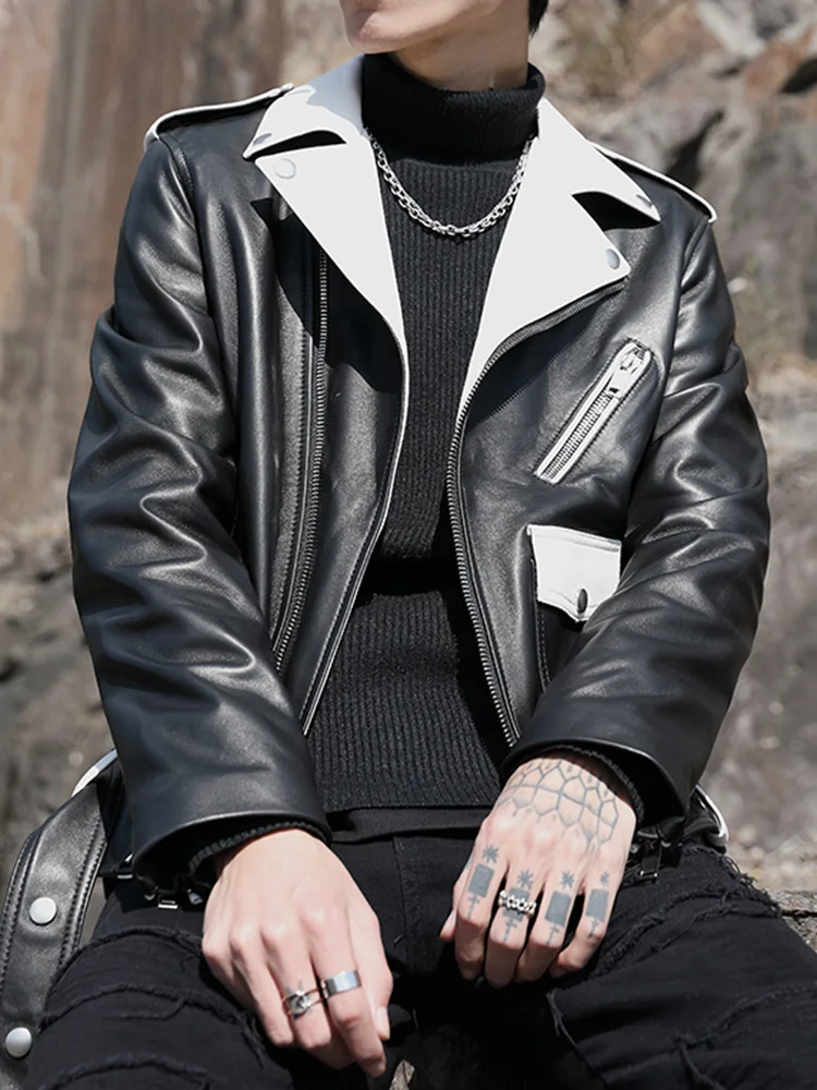 Faux leather jackets for men Clearance