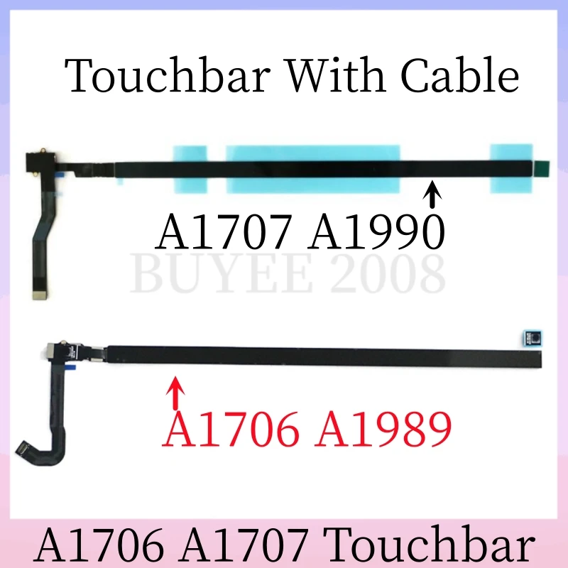 

A1706 A1707 For Macbook Pro Retina 13" 15" A1706 A1707 A1989 A1990 Touch Bar Touchbar With Cable 821-00480-04 821-00480-A