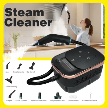 2500W High Temperature Handheld Steam Cleaners, Air Conditioner, Range Hood, Car Steam Cleaning Machine, Floors and More Cleaning 1