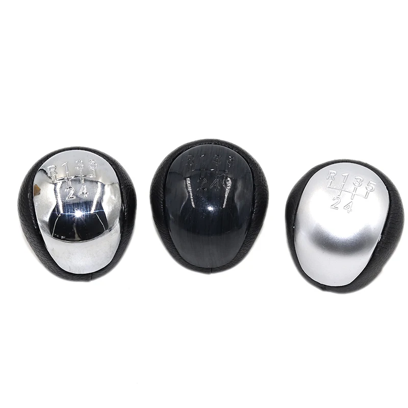 Car Accessories 5/6 Speed leather Car Shift Gear Knob Lever Gaitor Cover for Hyundai Elantra I30 2008-for KIA Forte Cerato Koup 2009-2015