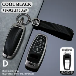 Deluxe Car Remote Key Protection Cover Shell Fob Accessories (Black)
