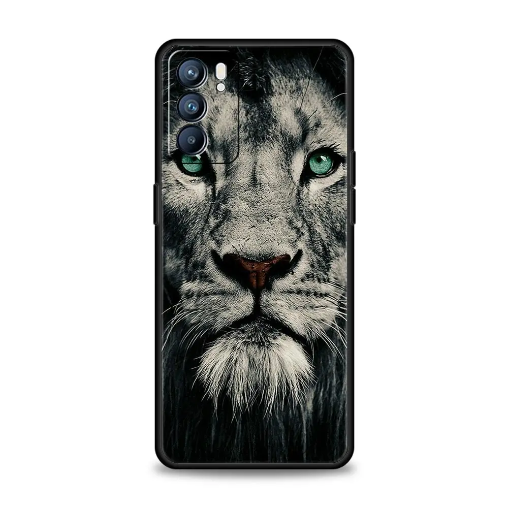 Fierce Animal Design Protective Phone Case Cover