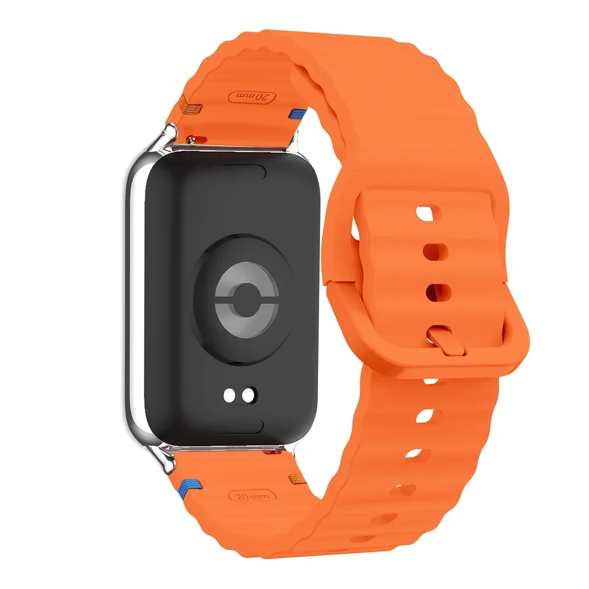 Wave Pattern Silicone Sports Strap | Replacement Wristband