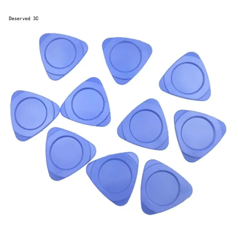 R9CB 100Pcs Hard Plastic Scraper for Mobile Phone Pry Opening Tool Phone Repair Kits