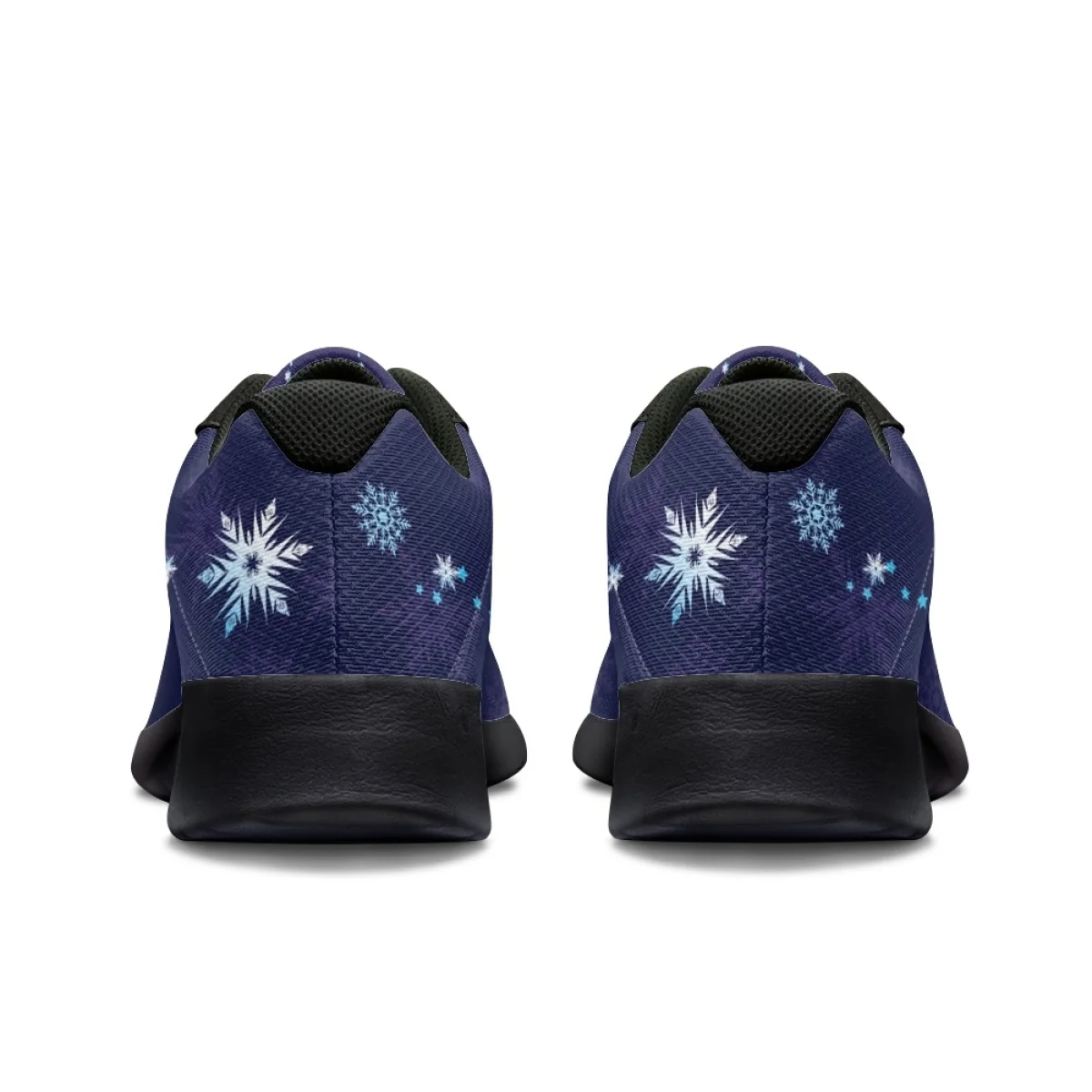 Fashion Snowflake Pattern Women's Fashion Soft Sneaker Wear-resistant Outdoor Casual Shoes Lightweight Breathable Walking Shoes