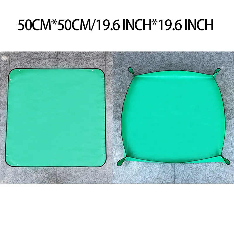 Flower Pots Transplanting Mats Gardening Planting Mat PE Plant Repotting Mat Foldable Waterproof Gardening Potting Pad