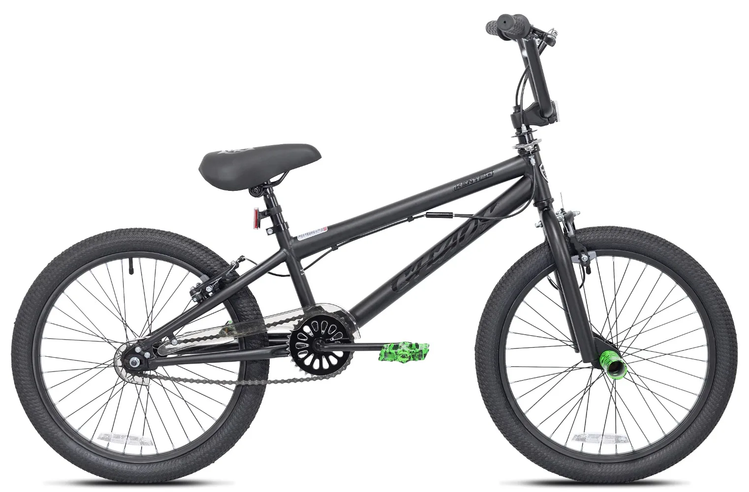 BMX カスタム 20” 20in BMX Child Bicycle Hydro Dip Matte Black Steel Freestyle Bike