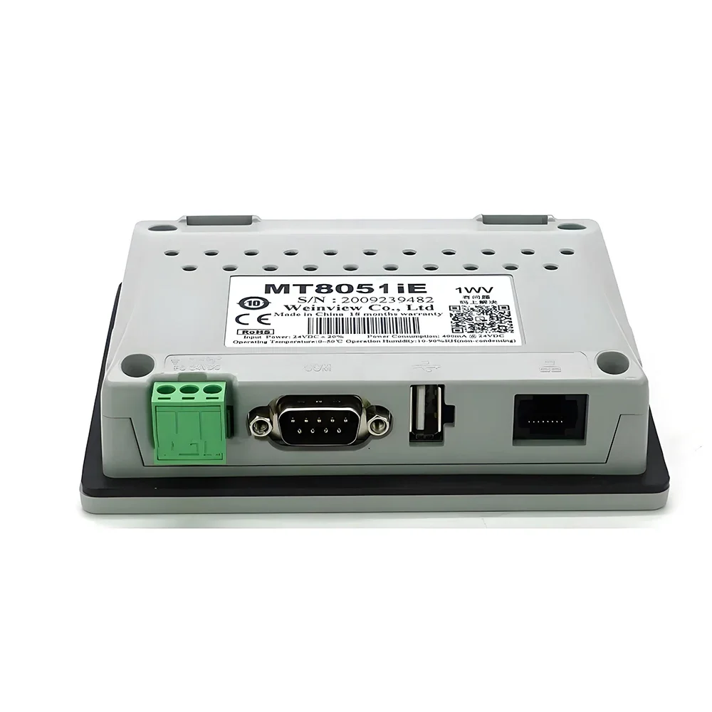 Description Picture 5 of itemWEINVIEW 100% New Original 4.3 Inch HMI with Ethernet MT8051iE MT8052iP Human Machine Interface Weintek