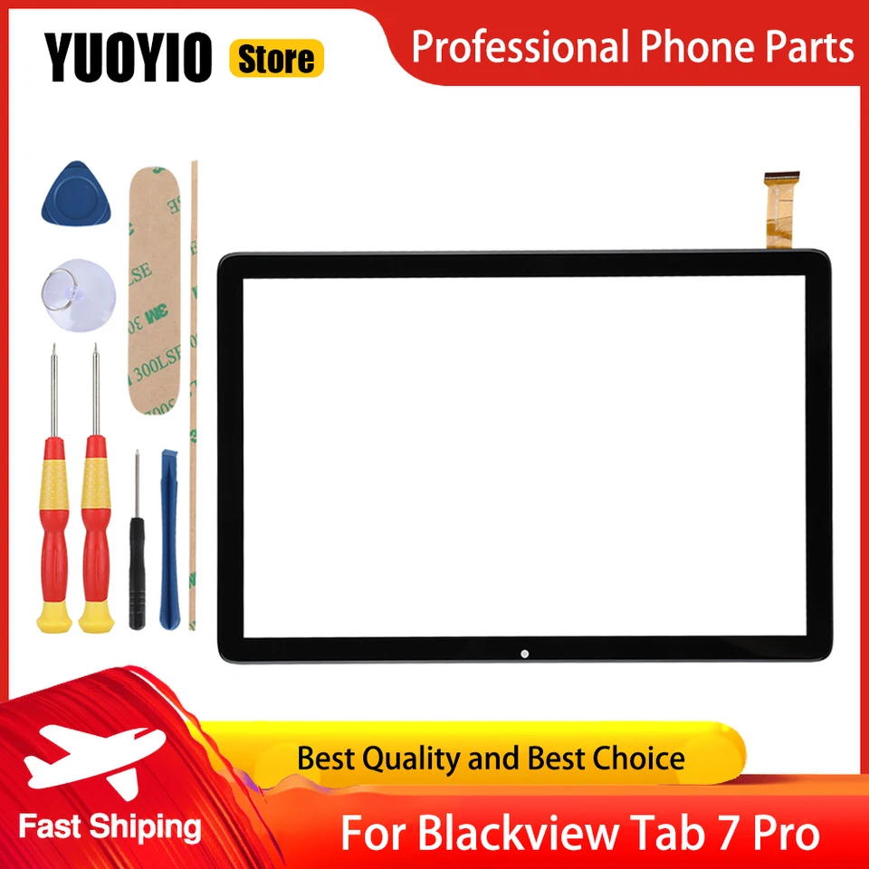Display LCD + Touch Screen + Cornice per Blackview Tab 7