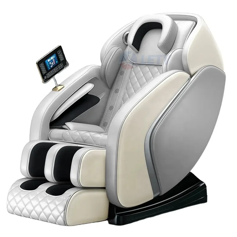 

3D Electric Zero Gravity Shiatsu Kneading 4D SL Track Massage Chair 2021 OEM Factory Price Luxury HG Timing Control