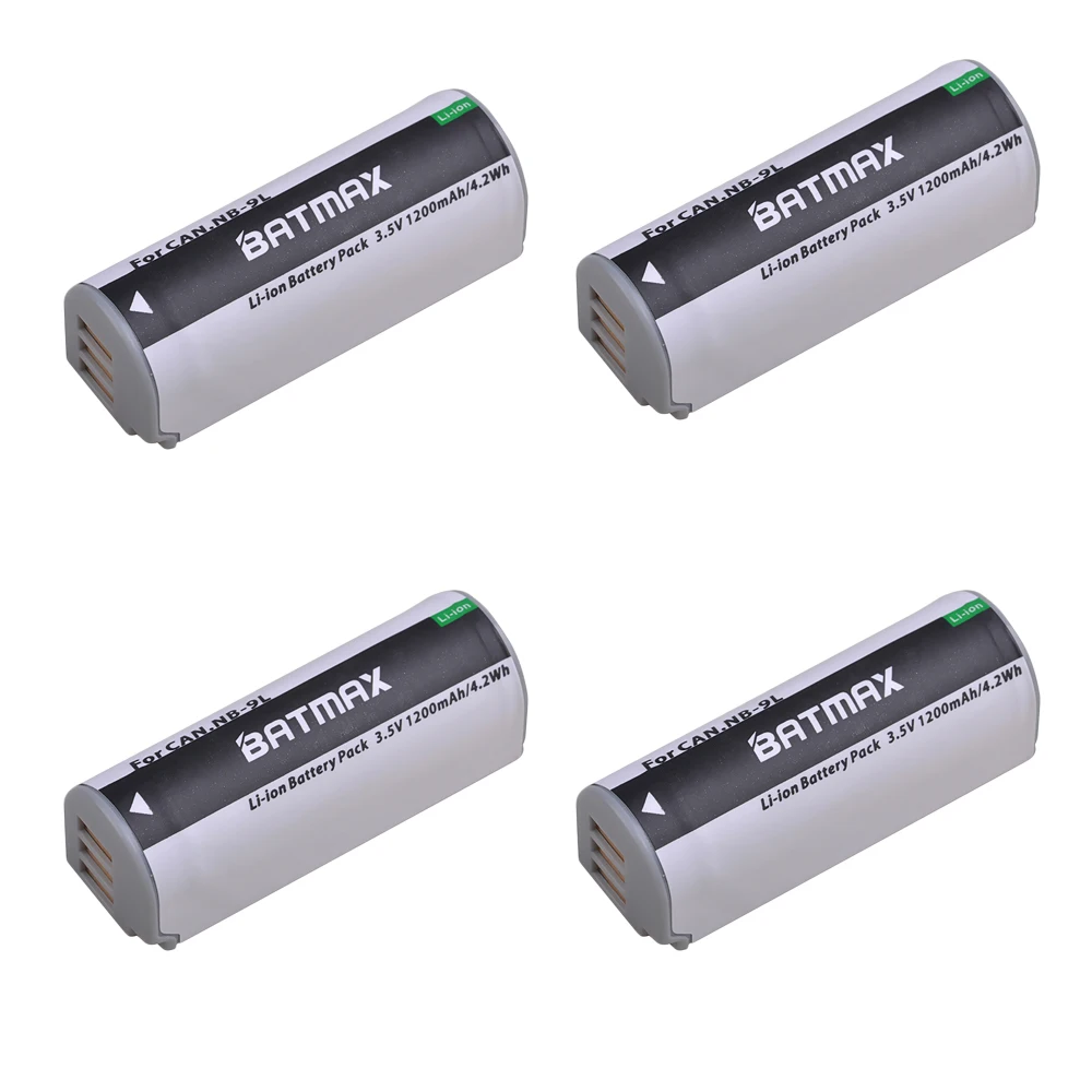 Nb-9L Batterie Ricaricabili Nb9L Nb 9L Per Canon Elph 510 520 530 Hs Powershot N Sd4500 Is Ixus 1000 1100 500 510 Hs 50S