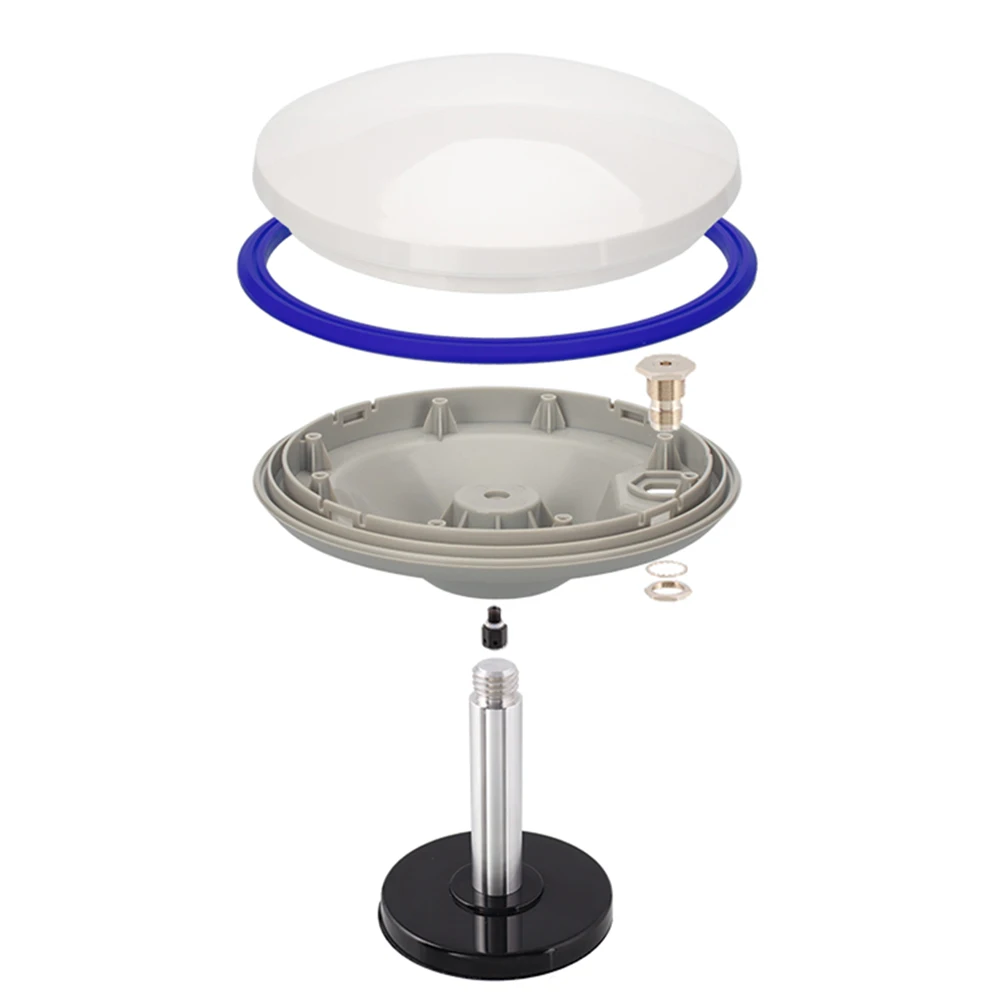 GNSS 안테나 쉘 GPS GLONASS BDS S-BAND 고정밀 RTK GNSS 안테나 쉘 쉘, 오렌지 실리콘 링 테스트 장비 도구