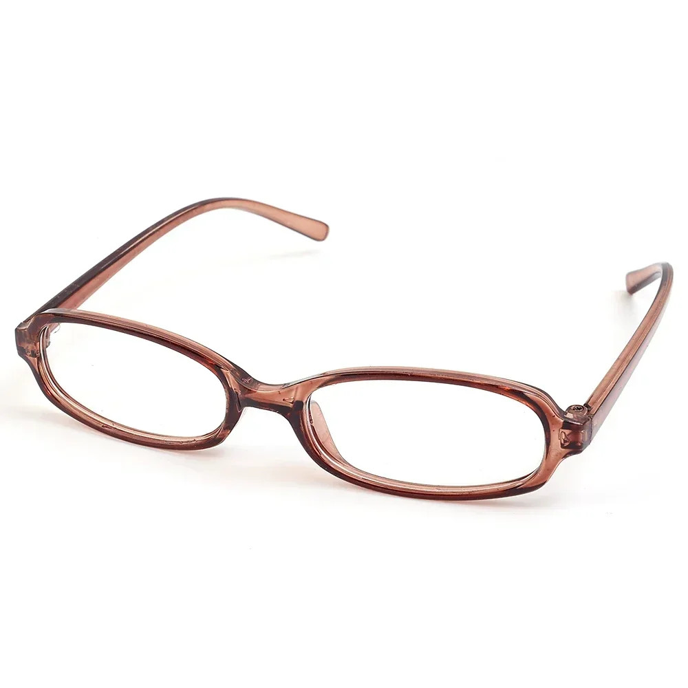 Vintage-Inspired Retro Oval Square Glasses with Colorful Frames and Anti-Blue Light Lenses for Stylish Eye Protection