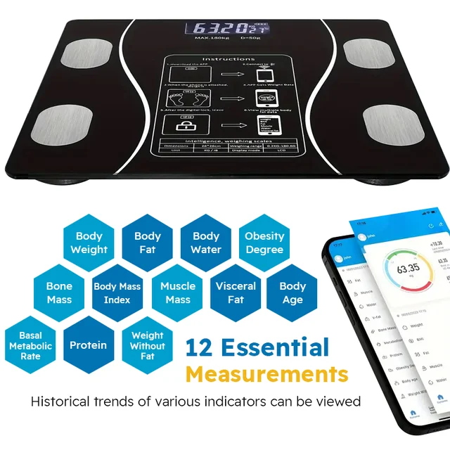 Smart Body Fat Scale 6