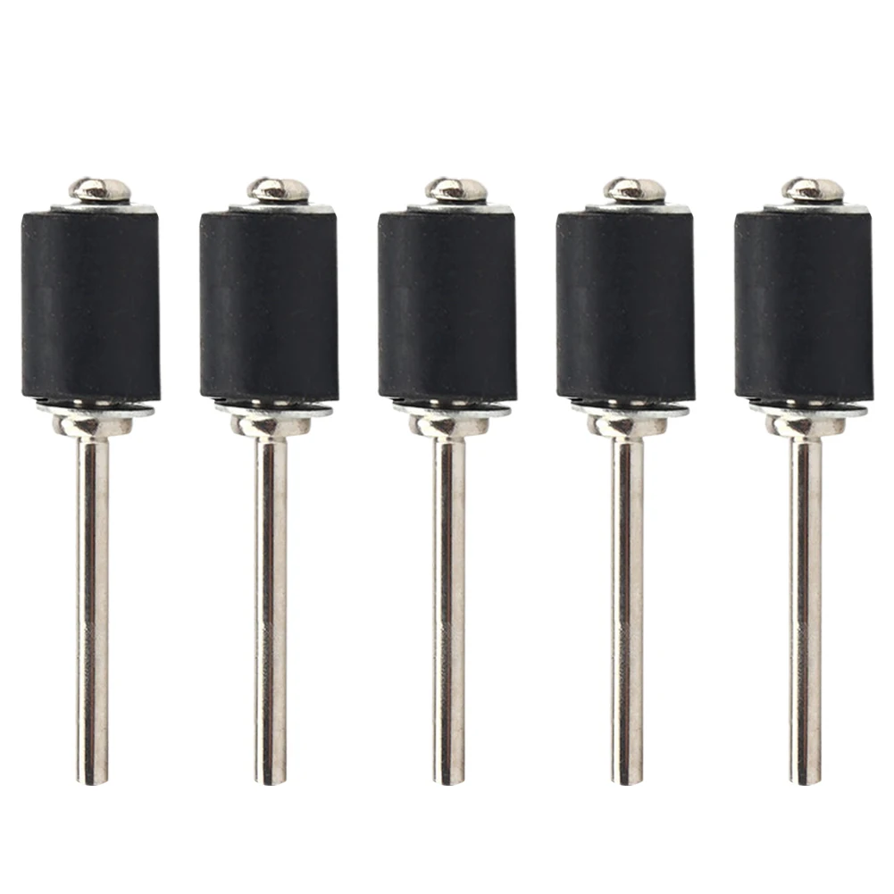 

5Pcs Sanding Mandrels 0.39inch 12.7mm 3.17mm Rubber Shank Mandrels 9.5mm Abrasive Tools Drum Sanding Kit Metal