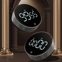 Dinrgo minuteries numériques magnétiques compte à rebours manuel minuterie de cuisine compte à rebours horloge compteur mécanique pour cuisine douche étude 1