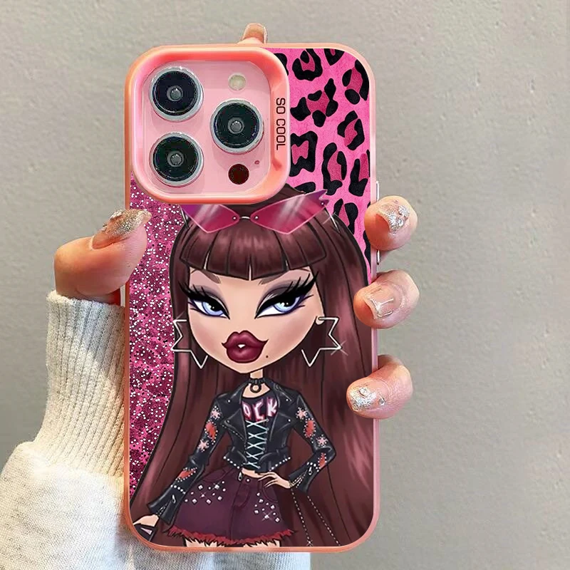 Bratz iphone case lovely candy matte shockproof protection - Alletron Bratz Phone Case for comfortable grip