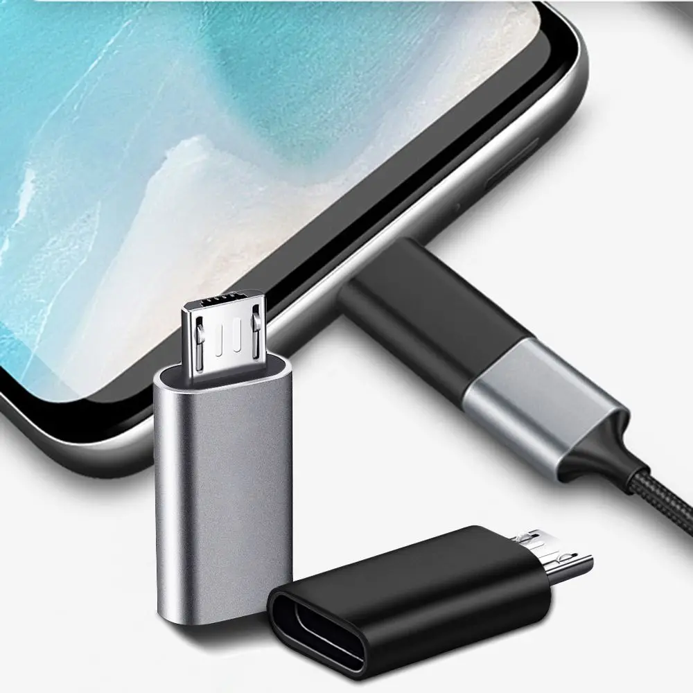 휴대용 암 수 빠른 전송 전화 태블릿 변환기, OTG 어댑터, C 타입-마이크로 USB USB-C 어댑터 소켓