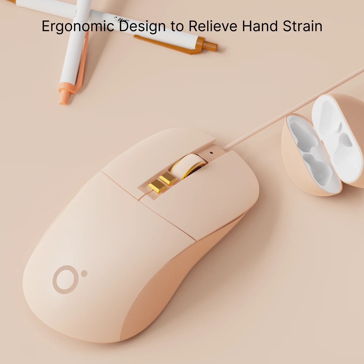EWEADN G309 Wired Gaming Mouse, Rechargeable, Silent click, Ergonomic, for Office, Laptop, Desktop, eSports, Comfortable Grip