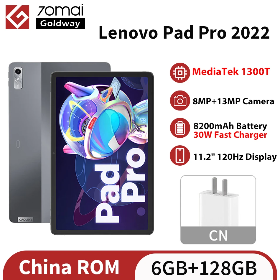 Original Lenovo Xiaoxin Pad Pro 2022 MediaTek 1300T 6GB 128GB ROM 11.2 ...