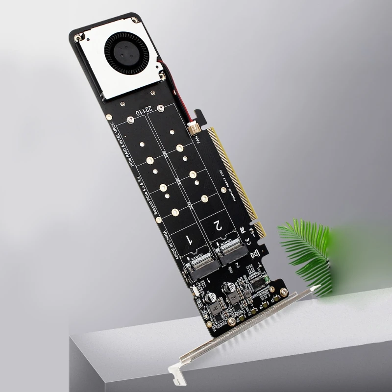 PCI for EXPRESS 4.0 X16 스위치 4 포트 NVME. Raid용 2 어댑터 지원 AliExpress