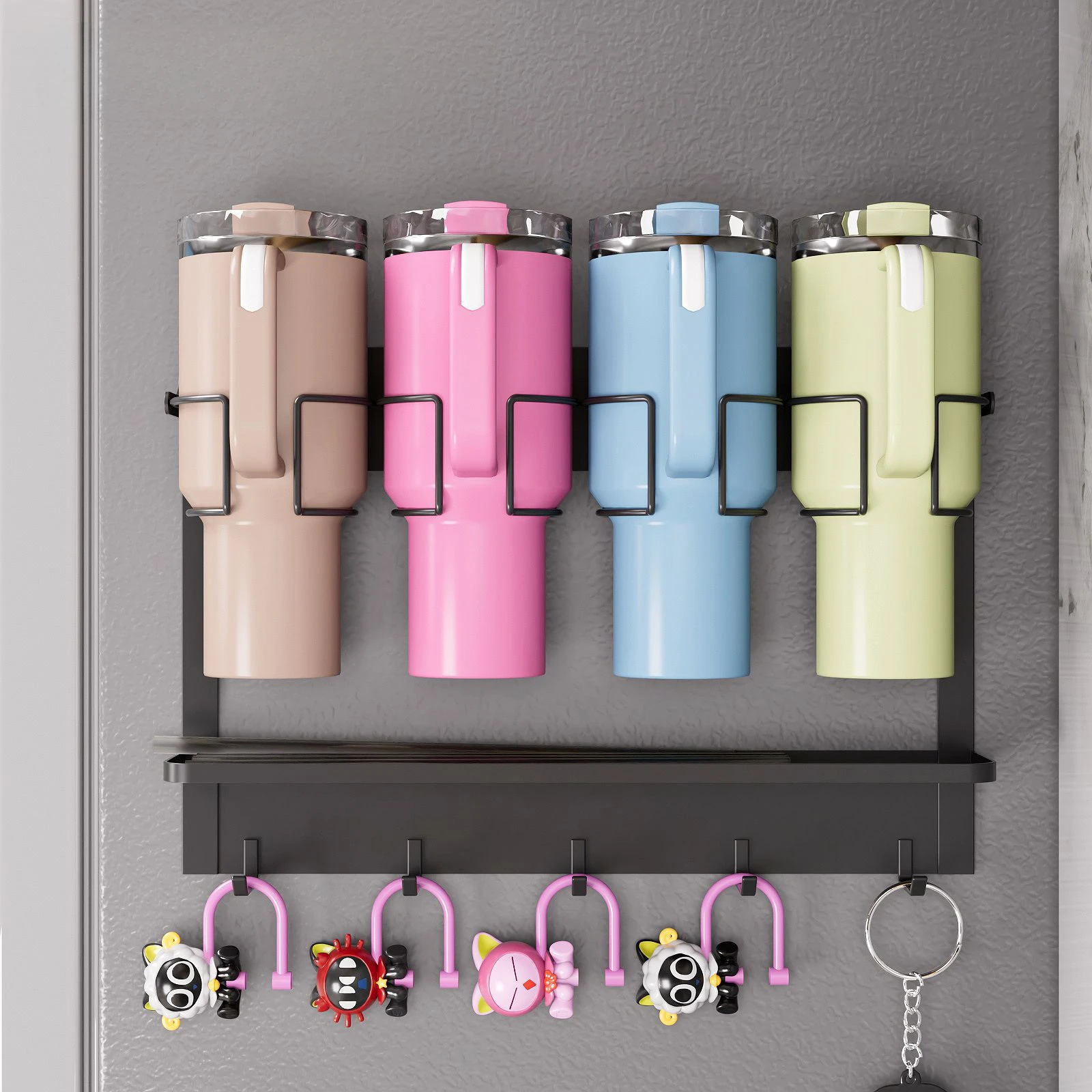 New Water Cup Holder Magnetic Storage Holder Cup Storage foe home /kitchen